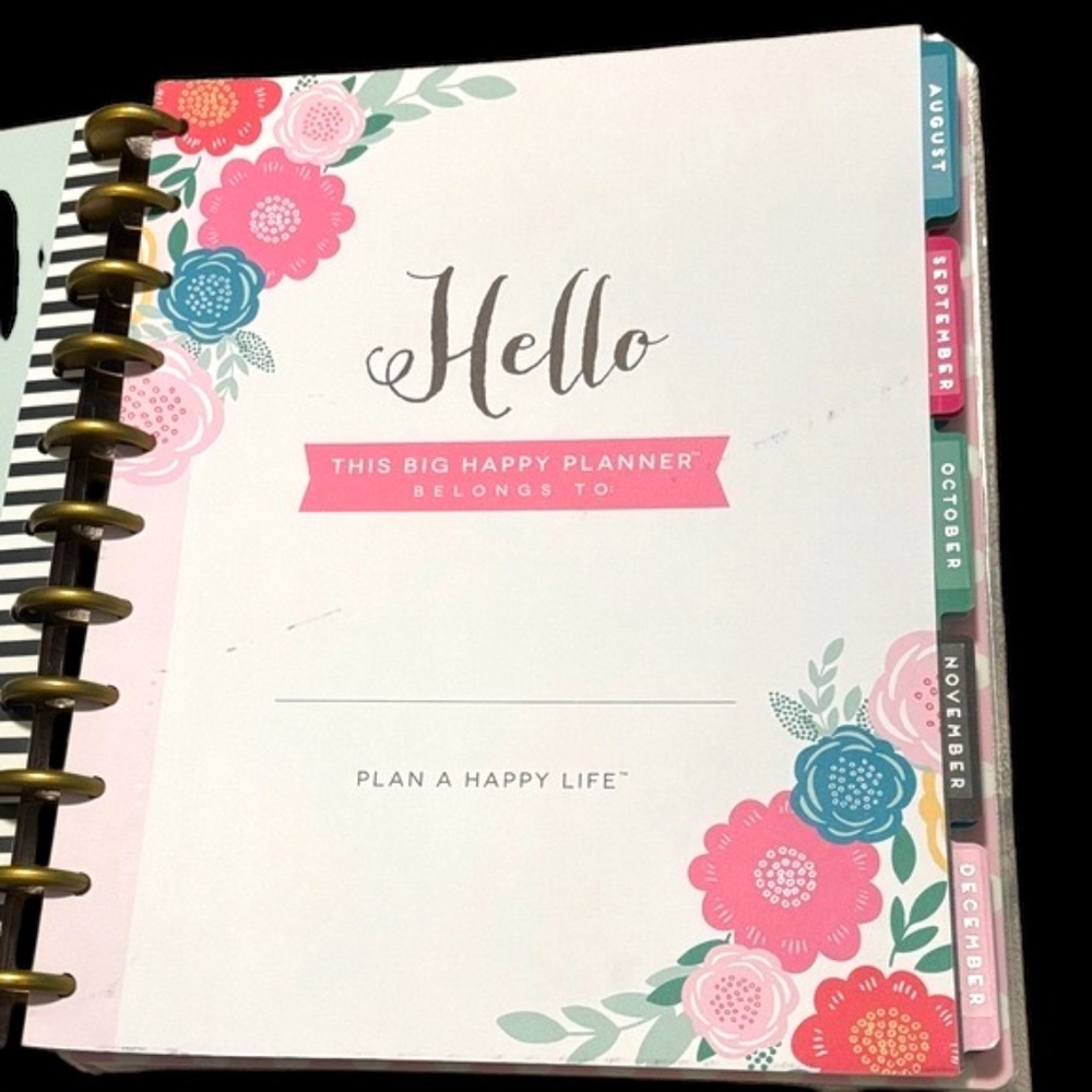 NWOT-The Happy Planner Create 365 Gray Cover - Picture 5 of 12